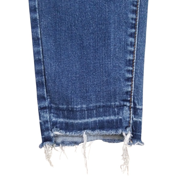 Hawthorne‎ Women's Distressed Step Hem Skinny Ankle Jeans Size 12 - Picture 7 of 9